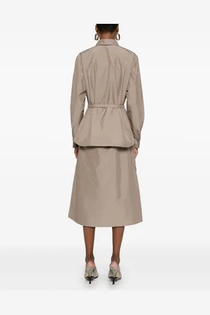 Fendi Cotton And Silk Blend Shirtdress