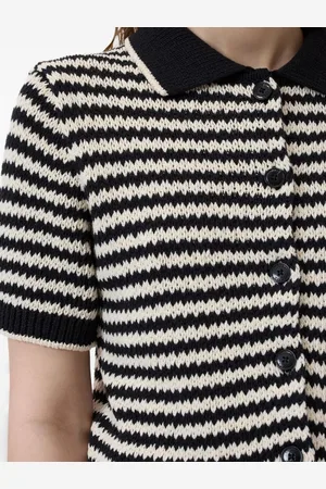 Closed Striped Cotton Cardigan