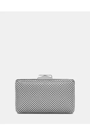 Olga Berg Natasha Ball Mesh Clutch - Clutches Natasha Ball Mesh Clutch