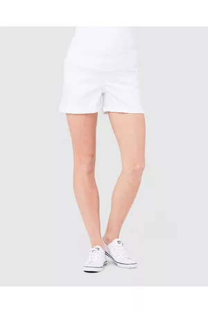 Ripe Maternity Baxter Boyfriend Shorts - Denim Baxter Boyfriend Shorts