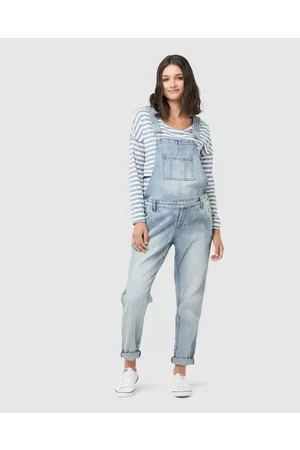 Ripe Maternity Denim Overalls - Jumpsuits & Playsuits Denim Overalls
