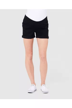 Ripe Maternity Baxter Boyfriend Shorts - Denim Baxter Boyfriend Shorts