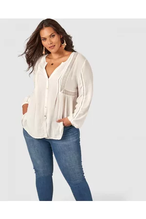 The Poetic Gypsy Bridget Crochet Blouse - Tops Bridget Crochet Blouse