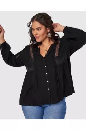 The Poetic Gypsy Bridget Crochet Blouse - Tops Bridget Crochet Blouse