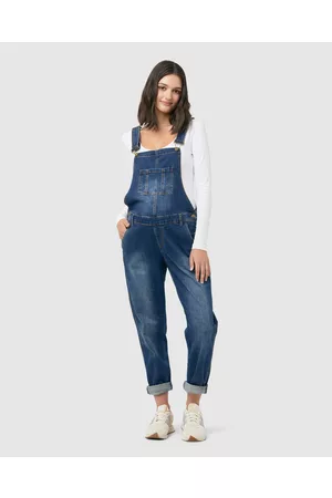 Ripe Maternity Denim Overalls - Jumpsuits & Playsuits Denim Overalls