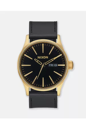 Nixon Sentry Leather Watch - Watches Sentry Leather Watch