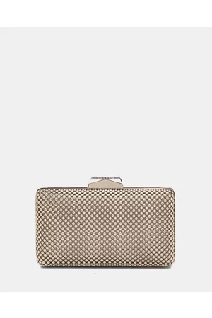Olga Berg Natasha Ball Mesh Clutch - Clutches Natasha Ball Mesh Clutch