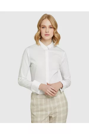Oxford Angel French Cuff Stretch Shirt - Shirts & Polos Angel French Cuff Stretch Shirt