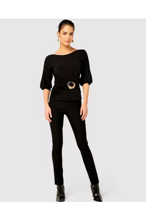 SACHA DRAKE Cowl Tie Drape Top - Tops Cowl Tie Drape Top