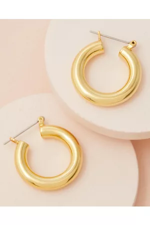 Luv AJ The Baby Amalfi Tube Hoop Earrings - Jewellery The Baby Amalfi Tube Hoop Earrings