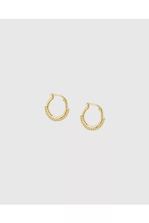 Kirstin Ash Detail Hoops - Jewellery Detail Hoops