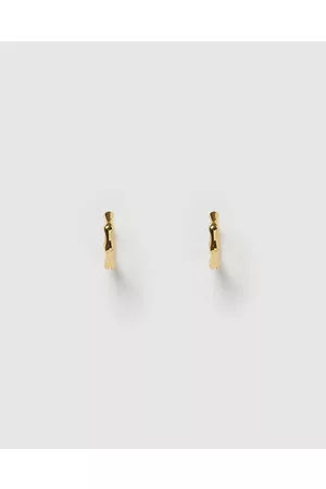 Izoa Sculpt Huggie Earrings - Jewellery Sculpt Huggie Earrings