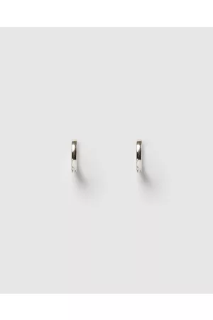 Izoa Solid Huggie Earrings - Jewellery Solid Huggie Earrings
