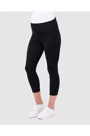 Ripe Maternity Organic Essential 3 4 Leggings - Pants Organic Essential 3-4 Leggings