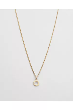 Kirstin Ash O Outline Initial Necklace - Jewellery O Outline Initial Necklace