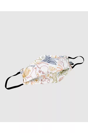Ford Millinery Australiana Reversible Fabric Face Mask - Face Masks Australiana Reversible Fabric Face Mask
