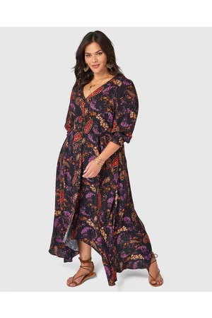 The Poetic Gypsy Gypsy Child Maxi Dress - Printed Dresses Gypsy Child Maxi Dress