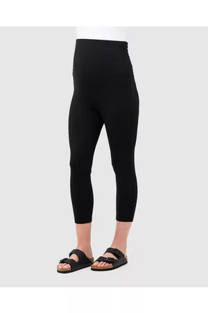 Ripe Maternity Organic Over Bump 3 4 Legging - Pants Organic Over Bump 3-4 Legging