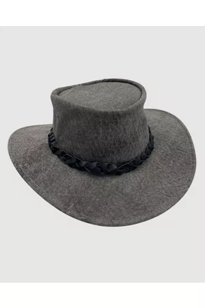 Jacaru 1172 Kangaroo Hat Stonewash - Hats 1172 Kangaroo Hat Stonewash