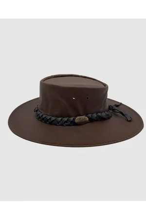 Jacaru 1001P Premium Kangaroo Leather Hat - Hats 1001P Premium Kangaroo Leather Hat