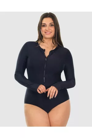 B Free Long Sleeve One Piece Swimsuit - One-Piece / Swimsuit Long Sleeve One-Piece Swimsuit