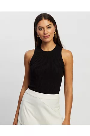 White By FTL Miso Rib Tank - Tops Miso Rib Tank