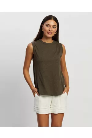 White By FTL Kady Tank - Muscle Tops Kady Tank
