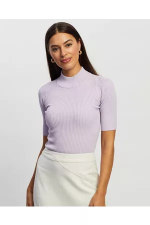 White By FTL Gena Rib Top - Tops Gena Rib Top