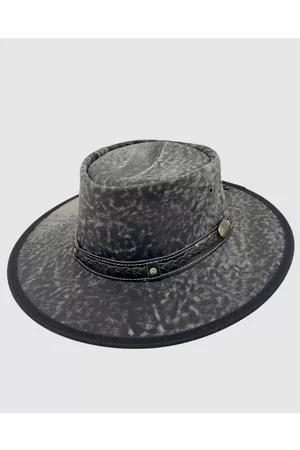Jacaru 1133 Roo Nomad Traveller Hat Stonewash - Hats 1133 Roo Nomad Traveller Hat Stonewash