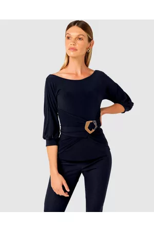 SACHA DRAKE Cowl Tie Drape Top - Tops Cowl Tie Drape Top