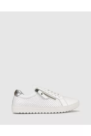Zeroe Elsa Side Zip Sneakers - Lifestyle Sneakers Elsa Side Zip Sneakers