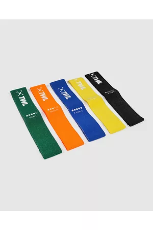 The Wod Life Micro Knitted Short Resistance Bands 5 Pack - Gym & Yoga Micro Knitted Short Resistance Bands 5 Pack