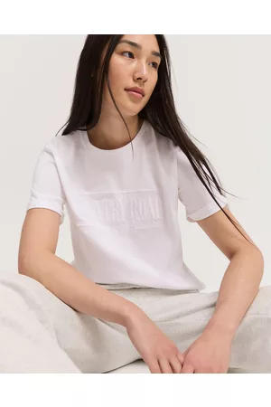 COUNTRY ROAD Verified Australian Cotton Heritage Embroidered T shirt - T-Shirts & Singlets Verified Australian Cotton Heritage Embroidered T-shirt