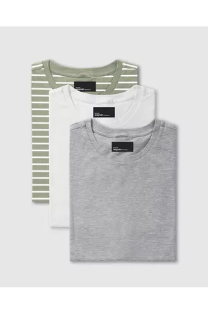 WAYVER The Essential Crew Tee 3 Pack - Short Sleeve T-Shirts The Essential Crew Tee 3-Pack