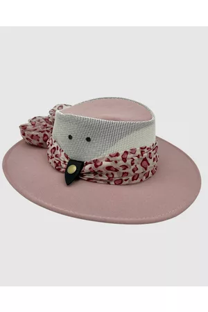 Jacaru 1023 Vegan Horizon Hat with Scarf - Hats 1023 Vegan Horizon Hat with Scarf