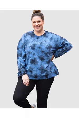 Love Your Wardrobe Demi Tie Dye Sweat Top - Sweats Demi Tie Dye Sweat Top