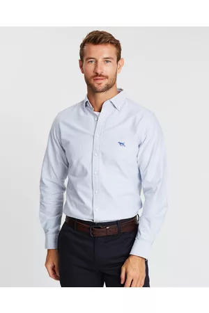 Rodd & Gunn Gunn Oxford Stripe Sports Fit Shirt - Shirts & Polos Gunn Oxford Stripe Sports Fit Shirt