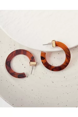 Dear Addison Creme Brule Hoops - Jewellery Creme Brule Hoops