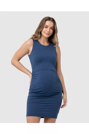 Ripe Maternity Organic Nursing Tank Dress - Bodycon Dresses Organic Nursing Tank Dress