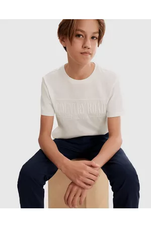 COUNTRY ROAD Teen Verified Australian Cotton Heritage T shirt - T-Shirts & Singlets Teen Verified Australian Cotton Heritage T-shirt