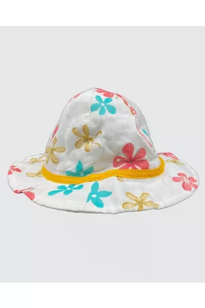 Jacaru 1877 Babies Floral Bucket Hat - Hats 1877 Babies Floral Bucket Hat