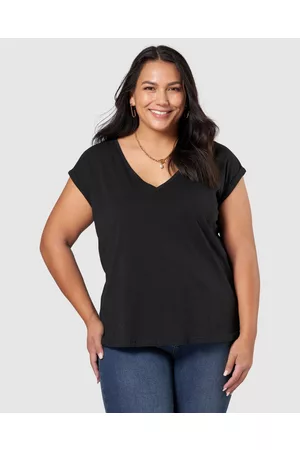 Something 4 Olivia Emma V Neck Tee - Short Sleeve T-Shirts Emma V Neck Tee