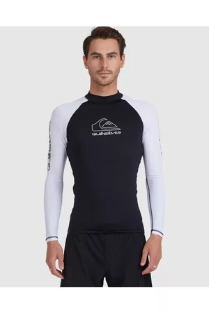 Quiksilver Mens On Tour Apac Long Sleeve Upf 50 Rash Vest - Swimwear Mens On Tour Apac Long Sleeve Upf 50 Rash Vest