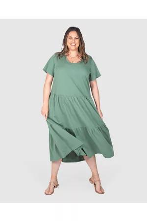 Love Your Wardrobe Lana Knit Tiered Dress - Dresses Lana Knit Tiered Dress