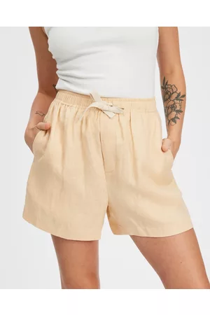White By FTL Weston Shorts - High-Waisted Weston Shorts