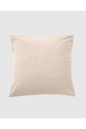 Bambury Euro Pillowcase Velvet Pearl - Home Euro Pillowcase Velvet Pearl