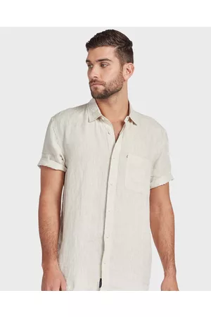 The Academy Brand Hampton Linen S S Shirt - Shirts & Polos Hampton Linen S-S Shirt