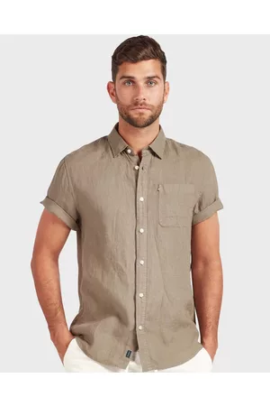 The Academy Brand Hampton Linen S S Shirt - Shirts & Polos Hampton Linen S-S Shirt