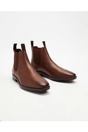 Gordon leather outlet gusset boots