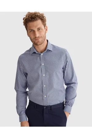 COUNTRY ROAD Regular Fit Gingham Travel Shirt - Shirts & Polos Regular Fit Gingham Travel Shirt